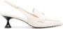 Tory Burch Leren slingback pumps Beige - Thumbnail 1