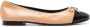 Tory Burch Ballerina's met bewerkte neus Beige - Thumbnail 1