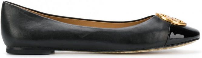 Tory Burch ballerina's Zwart