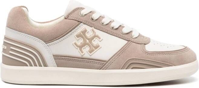 Tory Burch Clover Court sneakers met vlakken Wit