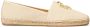 Tory Burch Eleanor leren espadrilles Beige - Thumbnail 1