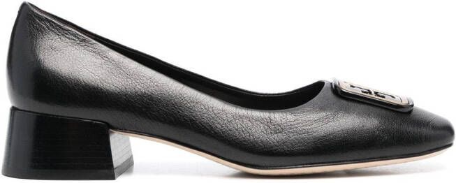 Tory Burch 35 mm Georgia leren pumps Zwart