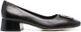 Tory Burch 35 mm Georgia leren pumps Zwart - Thumbnail 1