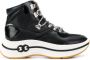 Tory Burch High-top vetersneakers Zwart - Thumbnail 1