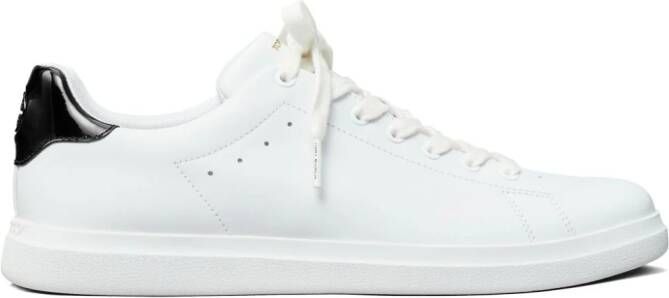 Tory Burch Howell Court leren sneakers Wit