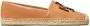 Tory Burch Ines leren espadrilles Bruin - Thumbnail 1