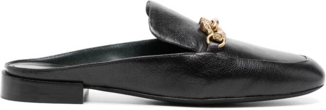 Tory Burch Jessa loafers met open hiel Zwart