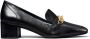 Tory Burch Jessa leren loafers Zwart - Thumbnail 1