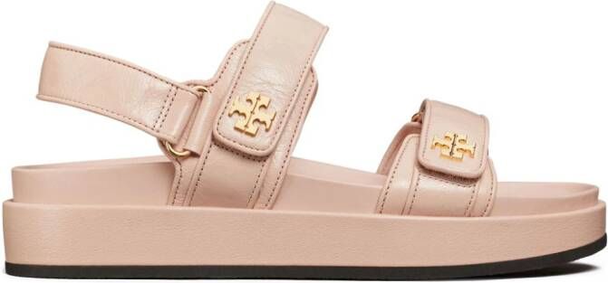 Tory Burch Kira Sport sandalen met monogram Roze