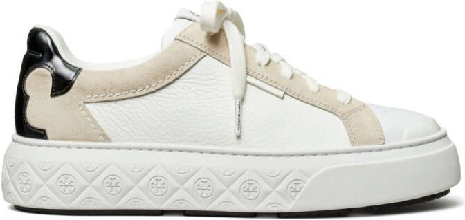 Tory Burch Ladybug suède sneakers Beige