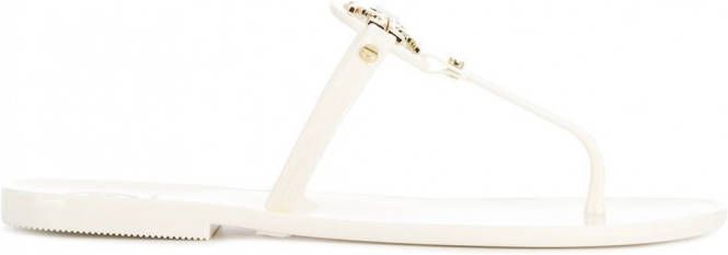 Tory Burch Miller jelly sandalen Wit