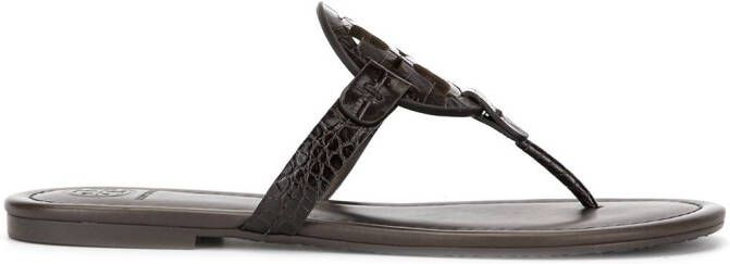 Tory Burch Miller sandalen Bruin