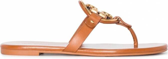 Tory Burch Miller sandalen Bruin