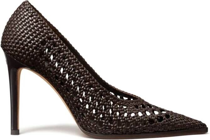 Tory Burch Pumps met puntige neus Bruin