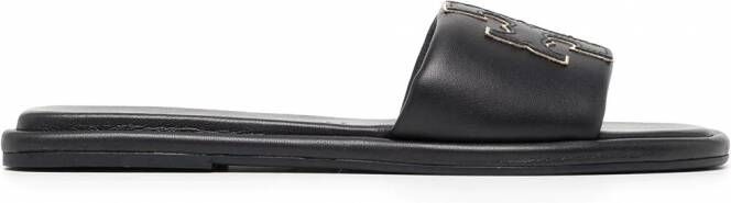 Tory Burch Slippers Blauw