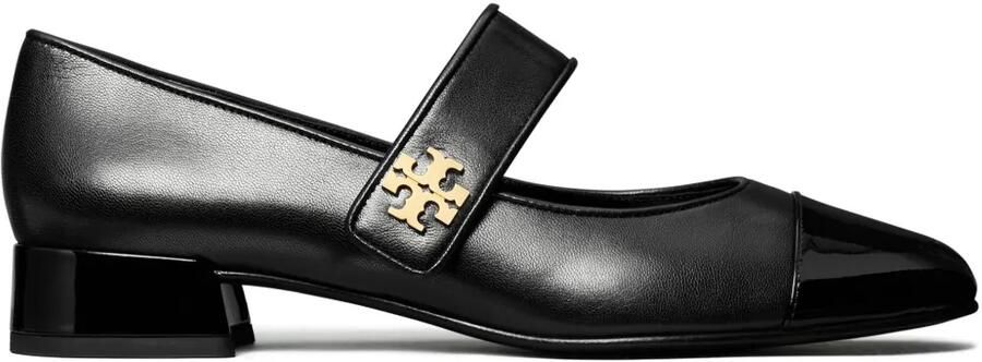 Tory Burch 25 mm Mary Jane ballerina's Zwart