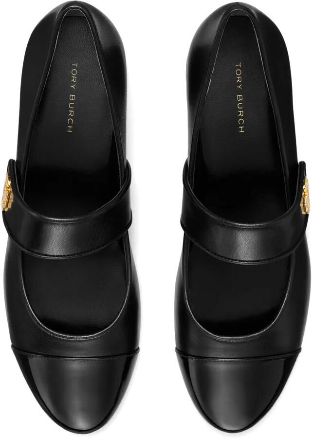 Tory Burch 25 mm Mary Jane ballerina's Zwart - Foto 3