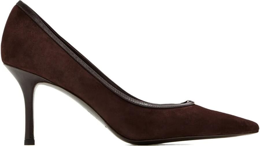 Tory Burch 80 mm Double T-buckle pumps Bruin