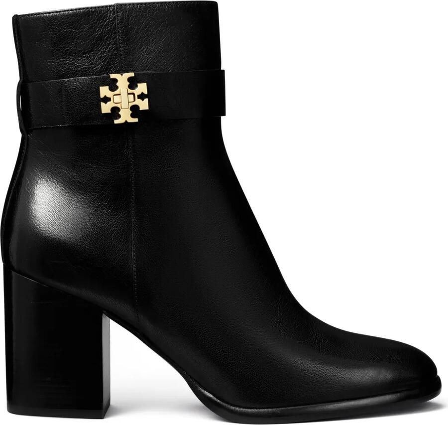 Tory Burch 80 mm T Lock enkellaarzen Zwart