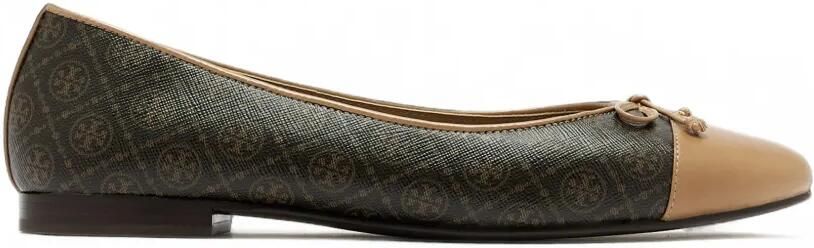 Tory Burch Ballerina's met bewerkte neus Bruin