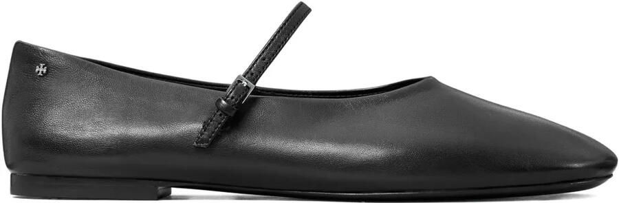 Tory Burch Ballerina's met gespbandje Zwart