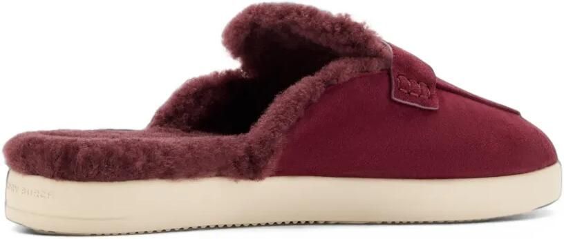 Tory Burch ballet sport shearling mules Rood - Foto 3