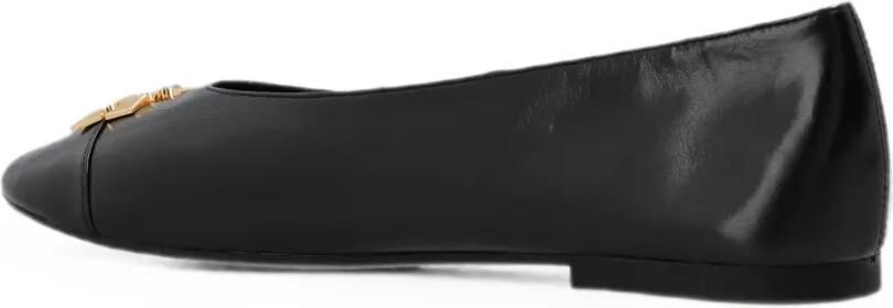 Tory Burch Charlie ballerina's met logoplakkaat Zwart - Foto 5