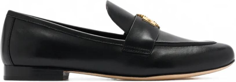 Tory Burch Charlie loafers met logo-plakkaat Zwart