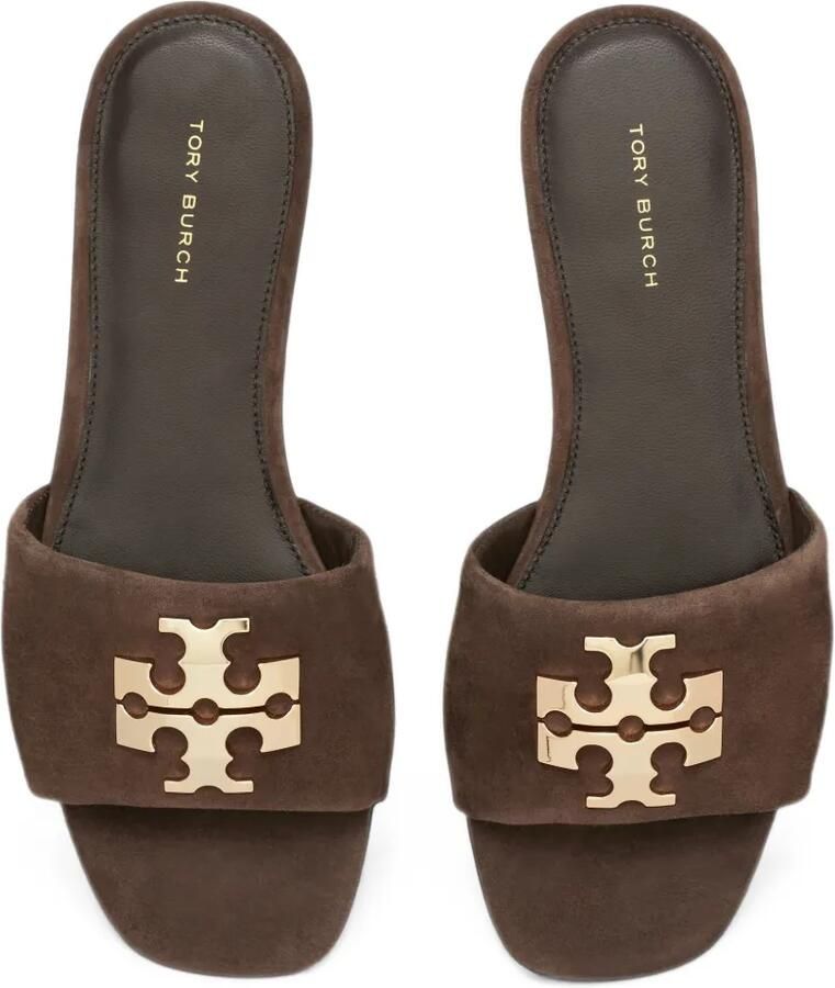 Tory Burch Charlie slide Bruin - Foto 2