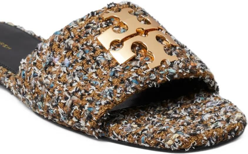 Tory Burch Charlie slide Bruin - Foto 3