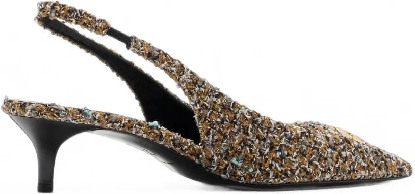 Tory Burch Charlie slingback pumps Bruin - Foto 3