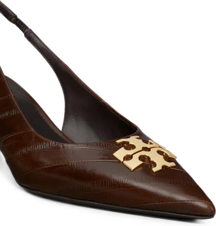 Tory Burch Charlie slingback pumps Bruin - Foto 2