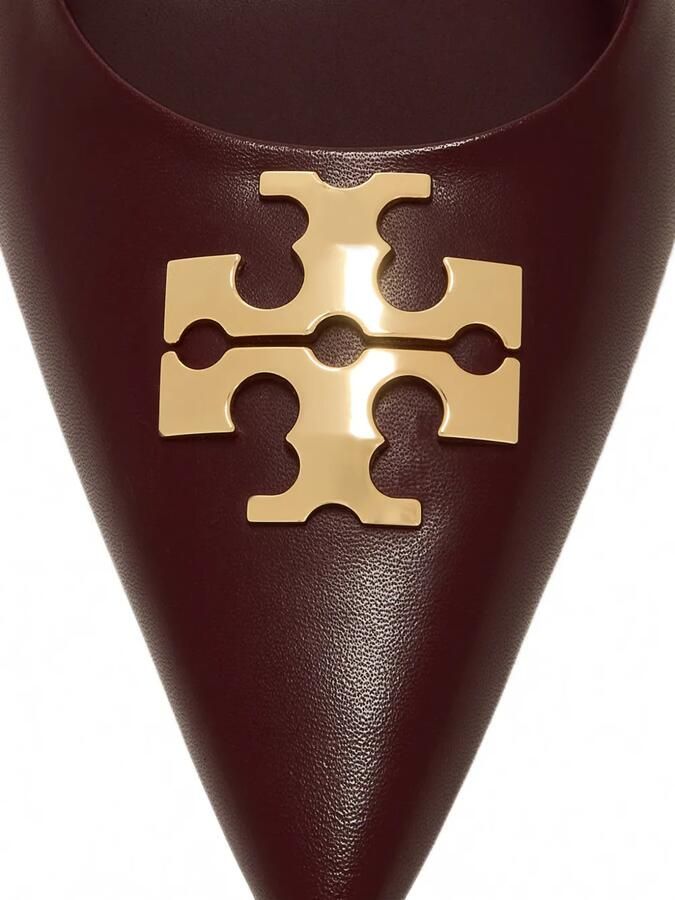 Tory Burch Charlie slingback pumps met logo-plakkaat Rood - Foto 2