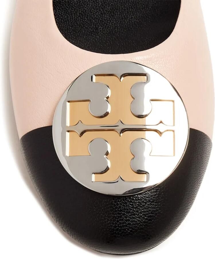 Tory Burch Claire ballerina's Roze - Foto 2