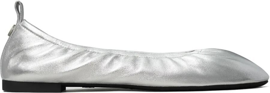 Tory Burch Eddie 2.0 ballerina's Zilver