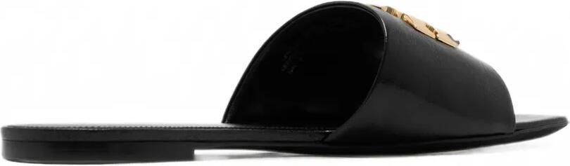 Tory Burch Eleanor leren sandalen Zwart - Foto 4