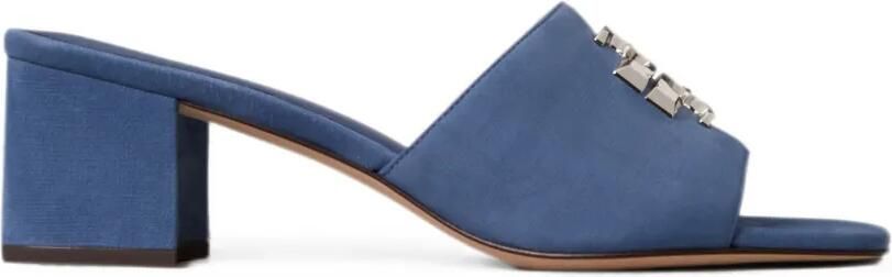 Tory Burch Eleanor sandalen met hak Blauw