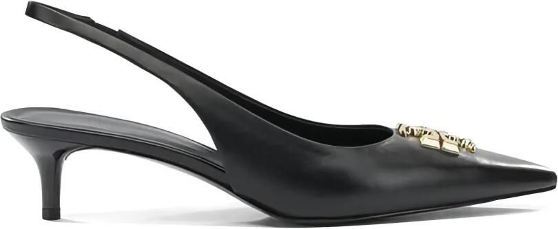 Tory Burch Eleanor slingback pumps Zwart