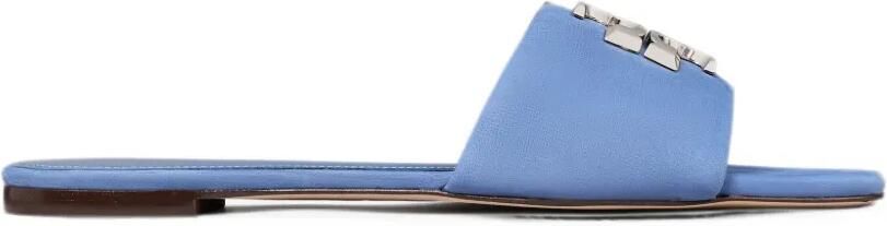 Tory Burch Eleanor slippers Blauw