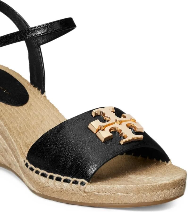 Tory Burch Eleanor wedge espadrilles Zwart - Foto 2