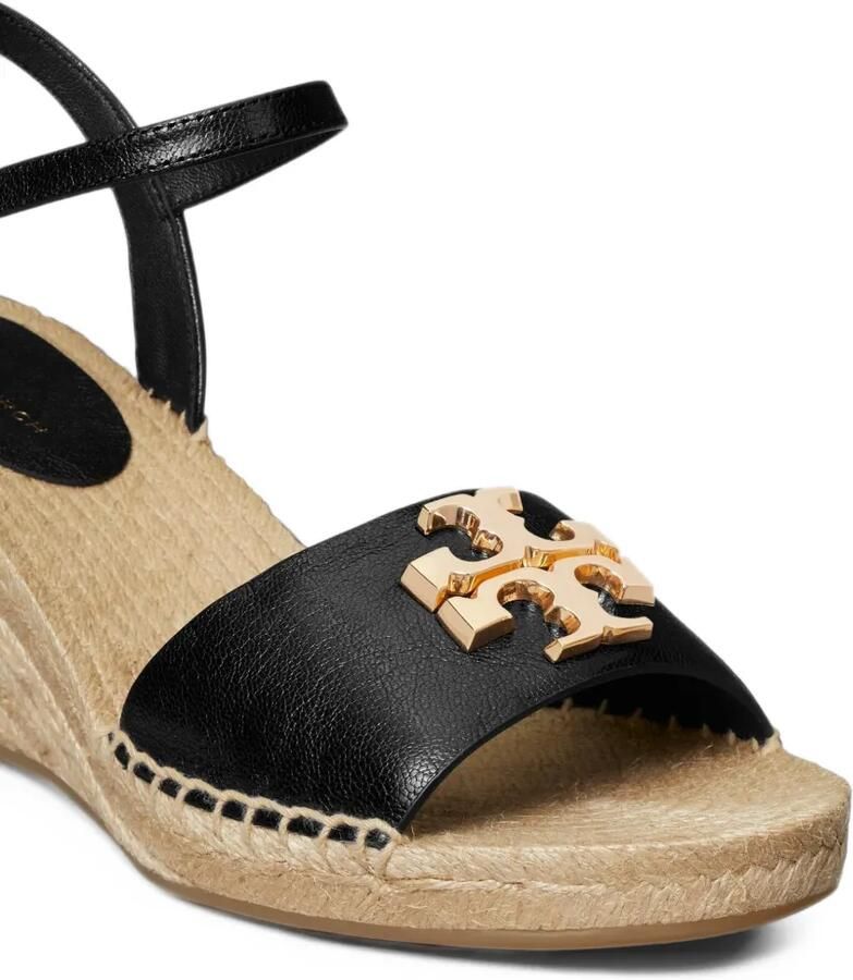 Tory Burch Eleanor wedge espadrilles Zwart - Foto 2