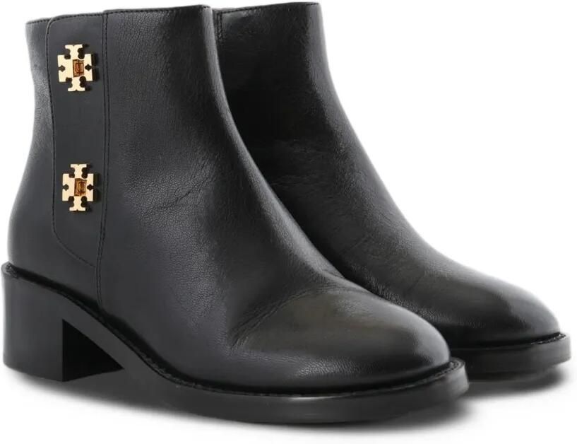Tory Burch Enkellaarzen met draaislot Zwart - Foto 2