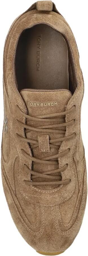 Tory Burch Field leren sneakers Bruin - Foto 5