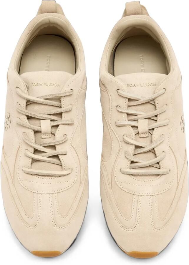 Tory Burch Field suède sneakers Beige - Foto 3