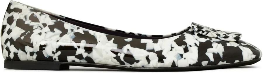 Tory Burch Georgia ballerina's Zwart