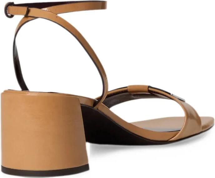 Tory Burch Gigi logo-plaque sandals Beige - Foto 3
