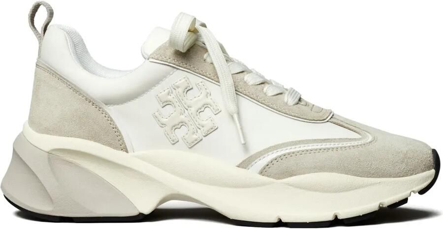 Tory Burch Good Luck sneakers met vlakken Wit