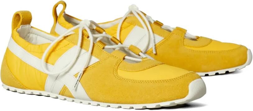 Tory Burch Hank Ballet sneakers Geel - Foto 4