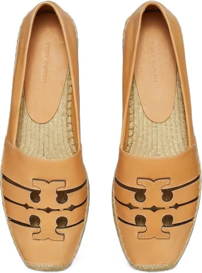 Tory Burch Ines cut-out platform espadrilles Beige - Foto 2