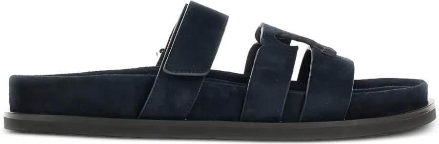Tory Burch Ines slippers met open neus Blauw